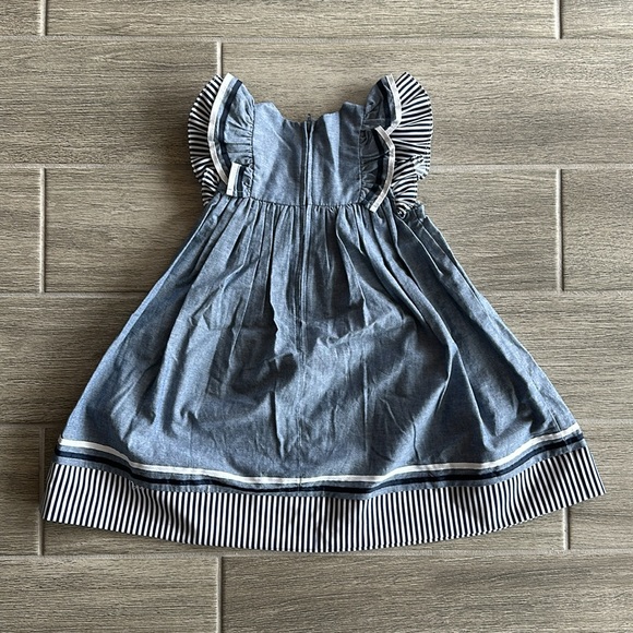 NWT Bonnie Jean 3T blue dress - Picture 2 of 4